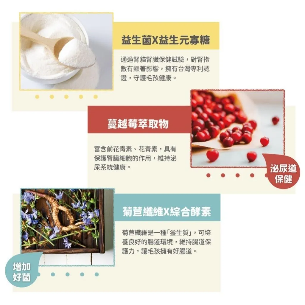 【nu4PET 陪心寵糧】犬貓 優腎君腎臟保健45g