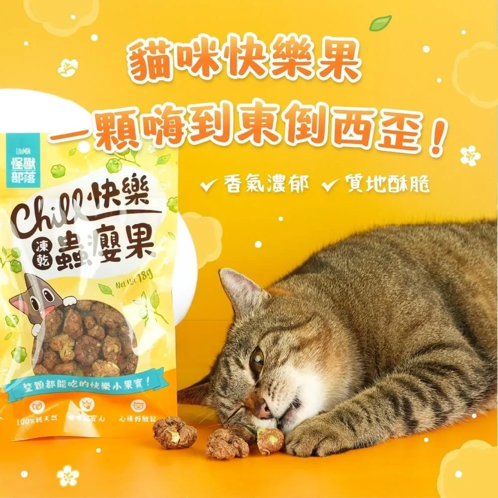 【怪獸部落LitoMon】快樂凍乾蟲癭果 18G