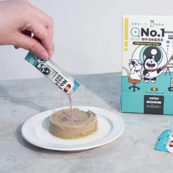 【nu4PET 陪心寵糧】犬貓 No.1眼睛保健葉黃素45g
