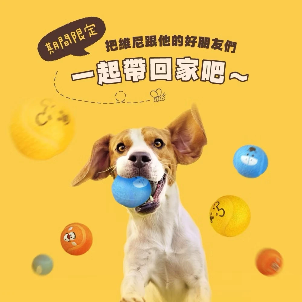 【迪士尼系列】 玩具總動員 狗狗彈力球 狗狗玩具 寵物玩具