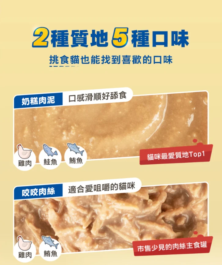 【Heromama】 貓罐 迷你無膠主食罐55g