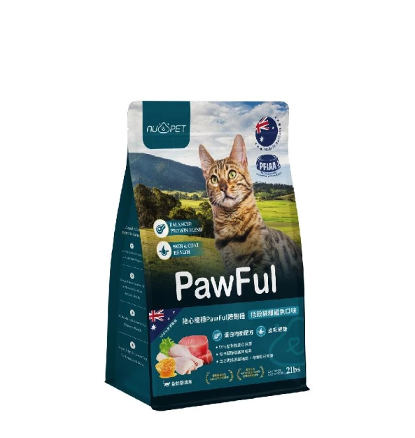 【陪飽糧】Pawful陪飽糧｜全齡貓乾糧 雞魚口味