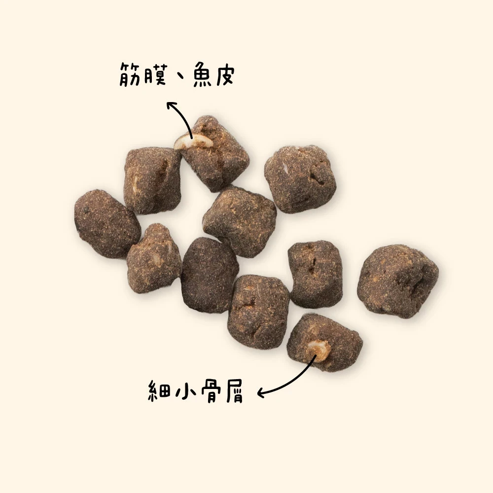 🆕新口味上市🆕【怪獸部落】慢烘搖搖鮮肉酥/月見牛舌丁 (15g單包)貓零食