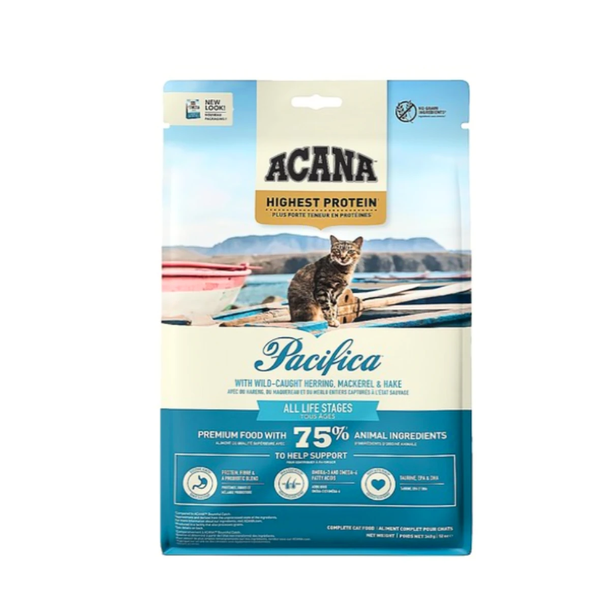 ‼️即期特賣‼️【ACANA愛肯拿】海洋盛宴(多種魚+玫瑰果)無穀貓飼料