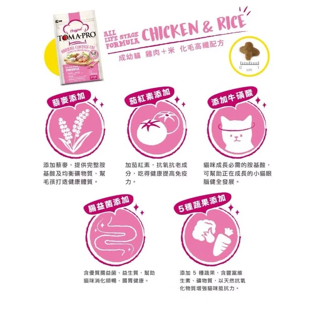 【TOMA-PRO優格 經典系列】成幼貓雞肉飼料