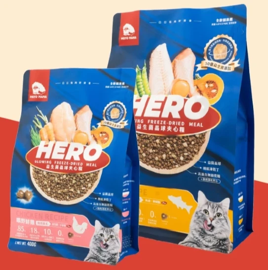 【HeroMama】益生菌晶球夾心糧 曠野鮮雞(腸胃排毛)