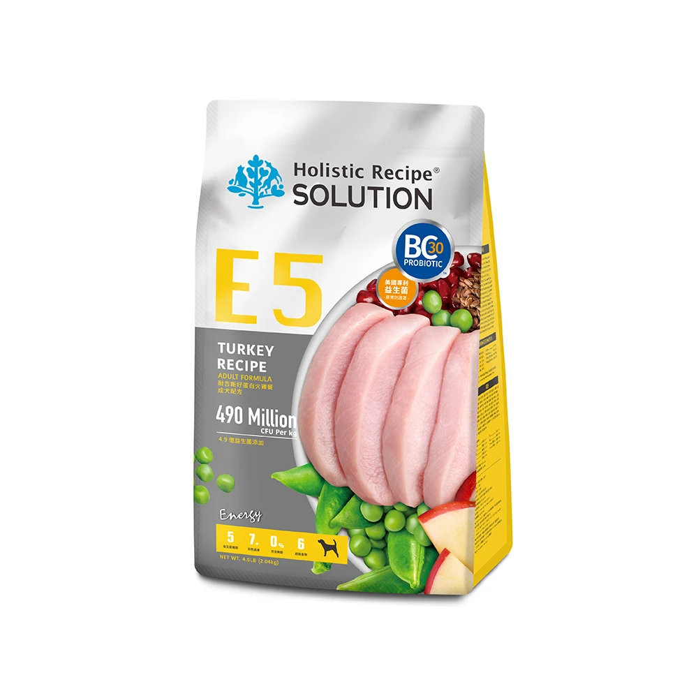 【耐吉斯】 Energy系列無榖狗飼料 E5好蛋白火雞餐-成犬（小顆粒)