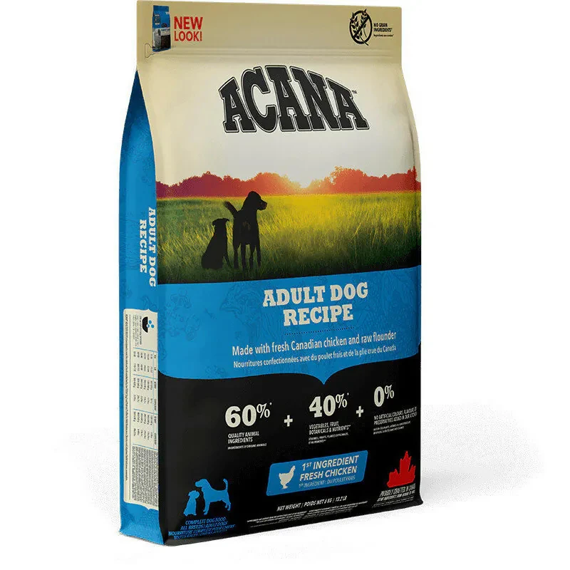 【ACANA愛肯拿】無穀犬飼料 無穀成犬(雞肉+蔬果)