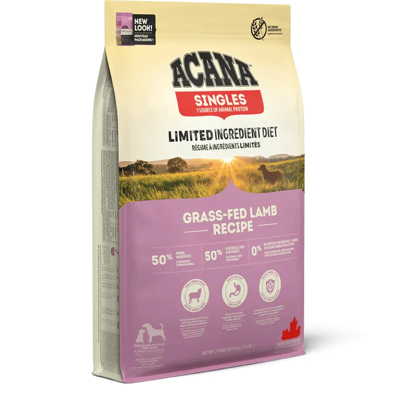 【ACANA愛肯拿】無穀犬飼料 無穀低敏(羊肉+蘋果)