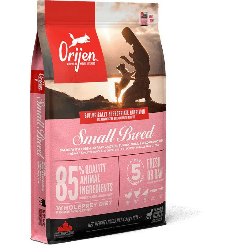 【歐睿健 Orijen】85%含肉量無穀狗飼料 小型犬11種肉