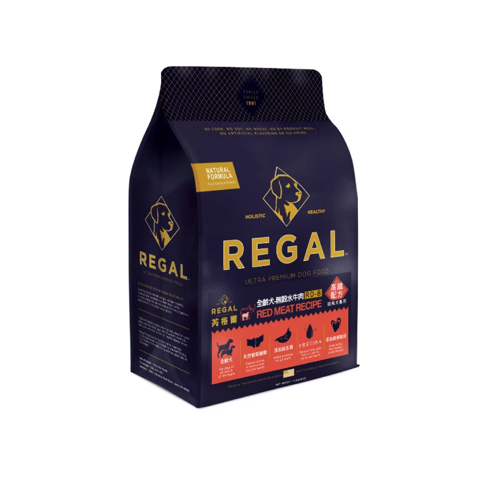 【芮格爾REGAL】天然寵糧 RD8-無穀牛肉