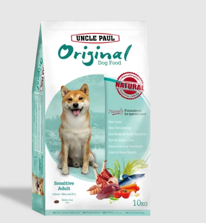 【保羅叔叔UNCLE PAUL】 田園生機狗飼料 成犬-皮毛保健（鱉蛋+魚膠原)