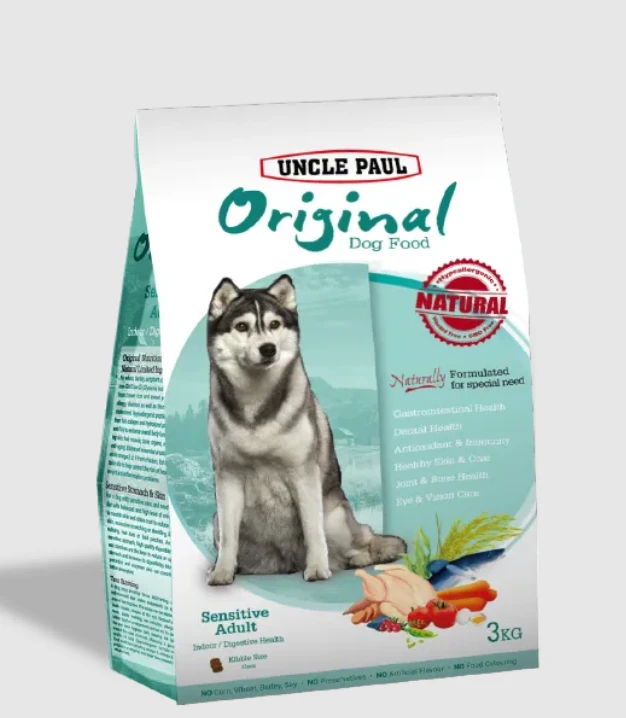 【保羅叔叔UNCLE PAUL】 田園生機狗飼料 消化道保健-室內犬（益生菌+鳳梨酵素）