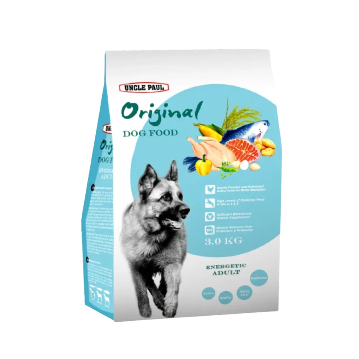 【保羅叔叔UNCLE PAUL】 田園生機狗飼料 高能成犬（鮮雞+鮮活海藻）