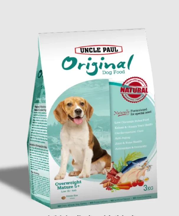 【保羅叔叔UNCLE PAUL】 田園生機狗飼料 熟齡減重犬（水解蛋白+葡萄糖胺）