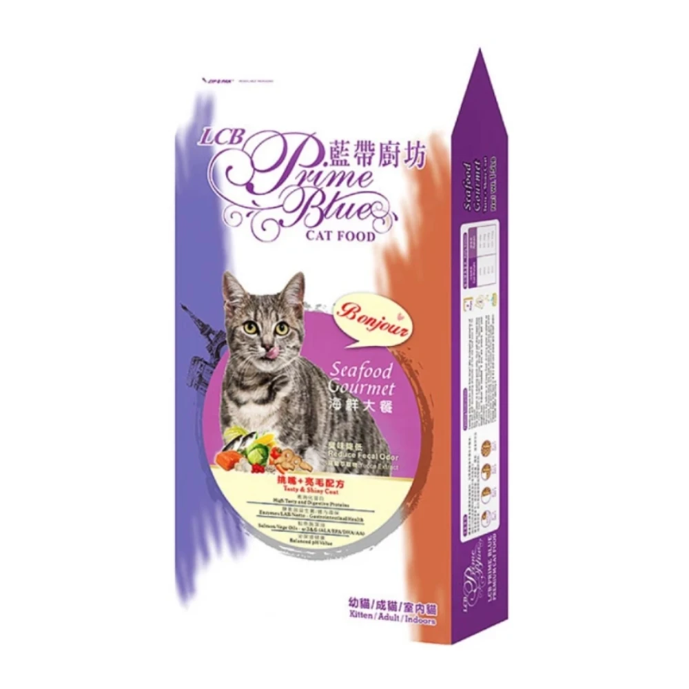 【LCB藍帶廚坊】藍帶廚坊貓飼料 挑嘴海鮮大餐