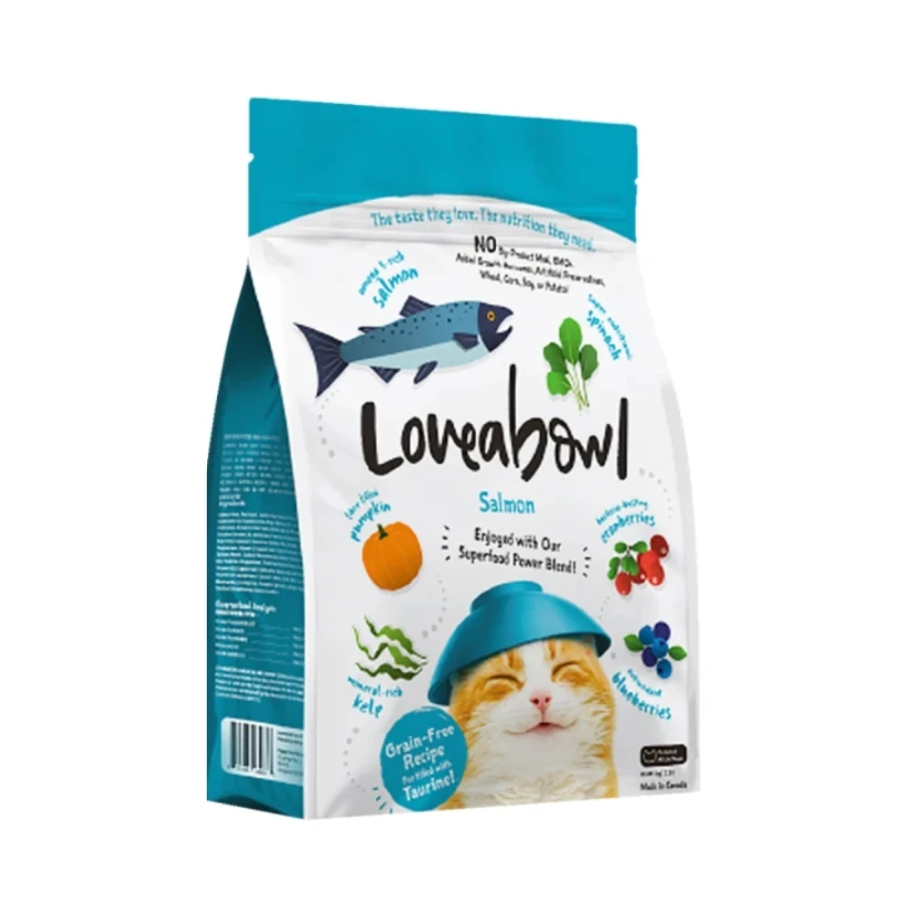 【Loveabowl囍碗】 無穀天然貓糧 全齡貓-鮭魚