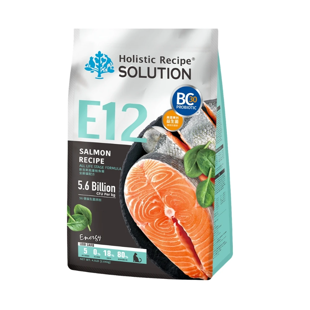 【耐吉斯】 E系列貓飼料 E12能量鮭魚餐-全齡貓配方
