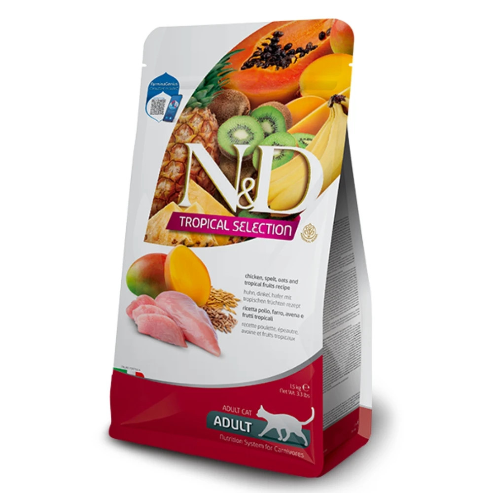 【法米納 Farmina】N&D貓飼料全系列 FTC1【全齡貓】雞肉芒果