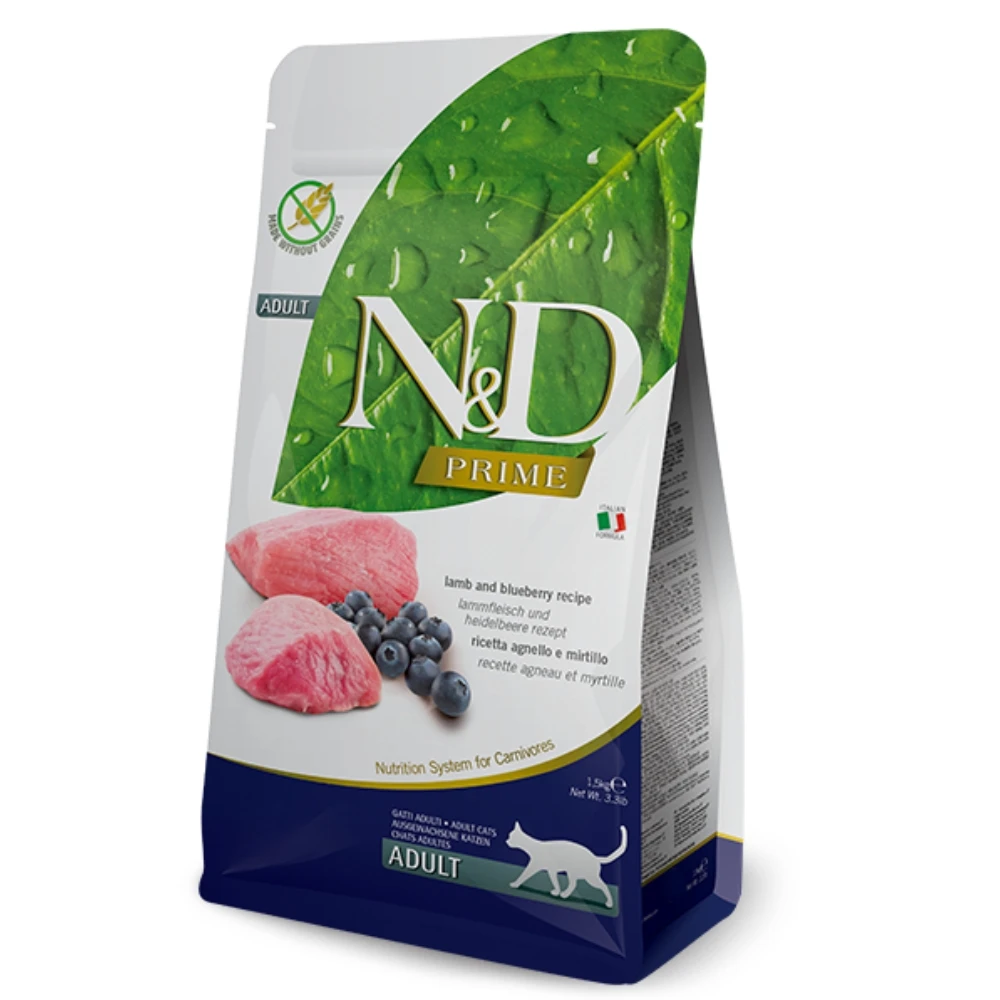 【法米納 Farmina】N&D貓飼料全系列 GC3【全齡貓】無穀羊肉藍莓