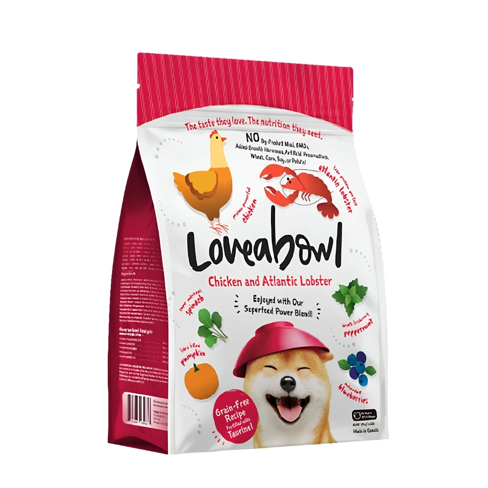 【囍碗Loveabowl 】天然無穀狗飼料 (雞肉＋大西洋龍蝦)