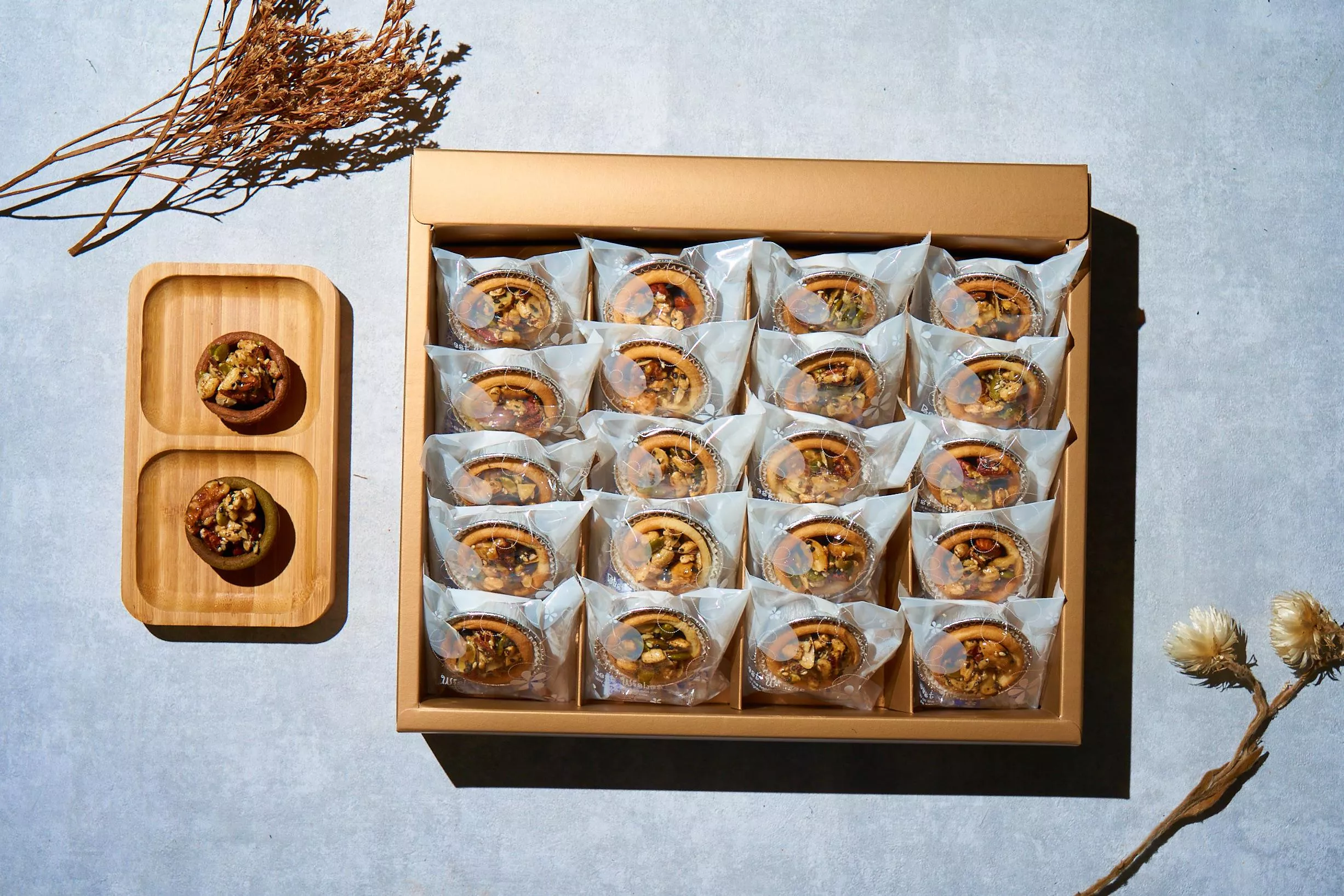 20入養生堅果塔伴手禮禮盒