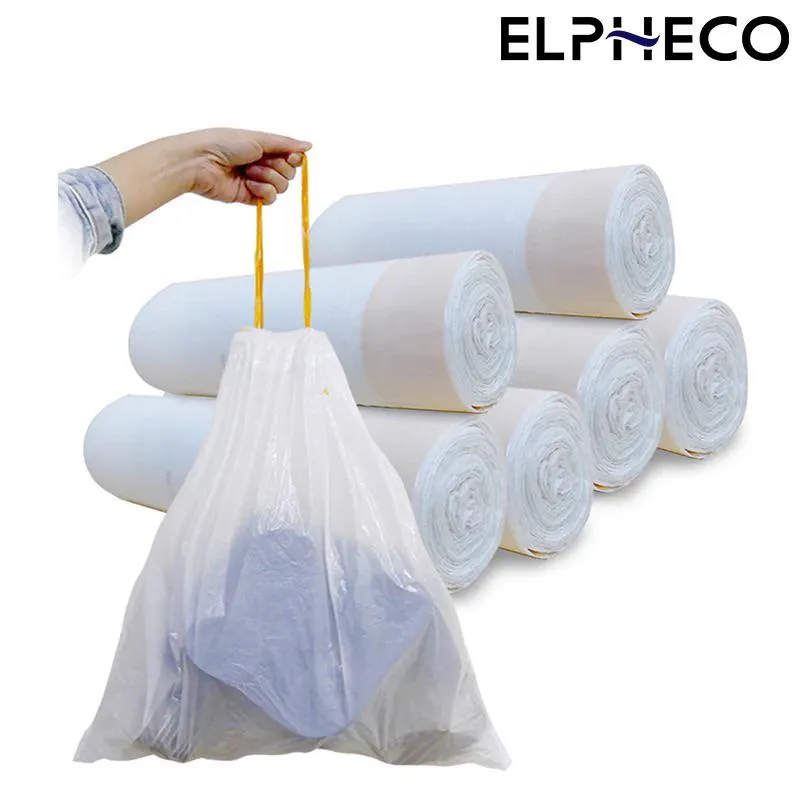 ELPHECO 拉繩束口垃圾袋