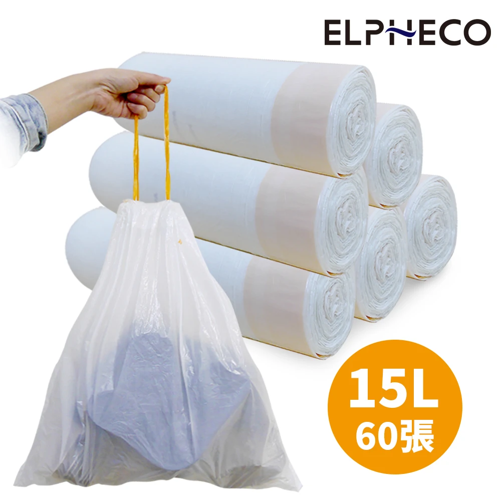 美國ELPHECO 拉繩束口垃圾袋 ELPH101