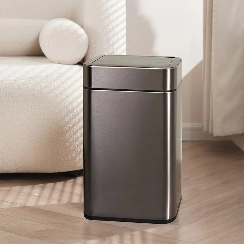 美國ELPHECO 不鏽鋼雙開除臭炫光感應垃圾桶 20L ELPH228DU