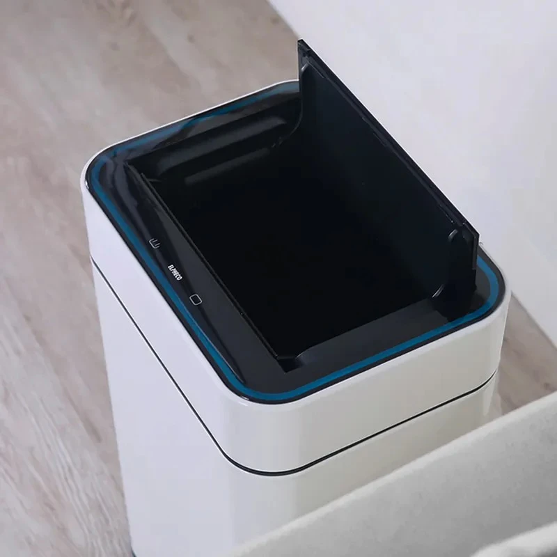 美國ELPHECO 不鏽鋼雙開除臭炫光感應垃圾桶 20L ELPH228DU