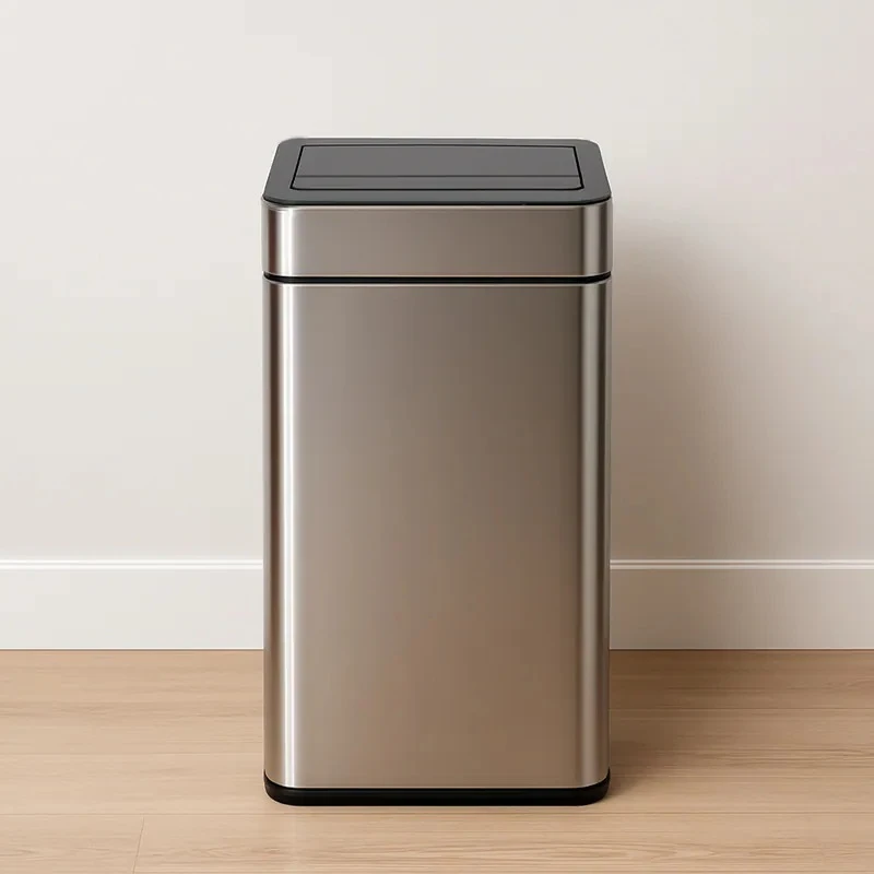 ELPHECO 40L 不鏽鋼雙開除臭炫光感應垃圾桶 ELPH238DU