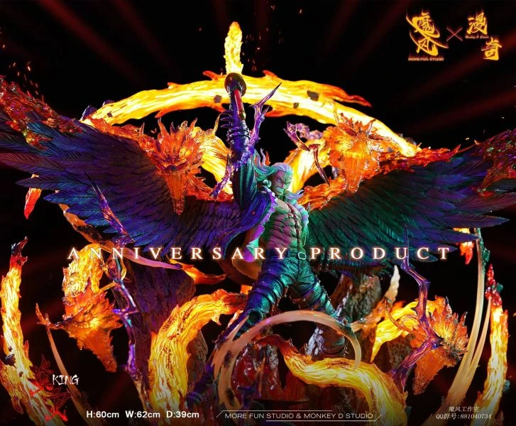 【補款】海賊王  皇副系列第一彈 百獸海賊團 炎災 燼 X 魔風+漫奇工作室