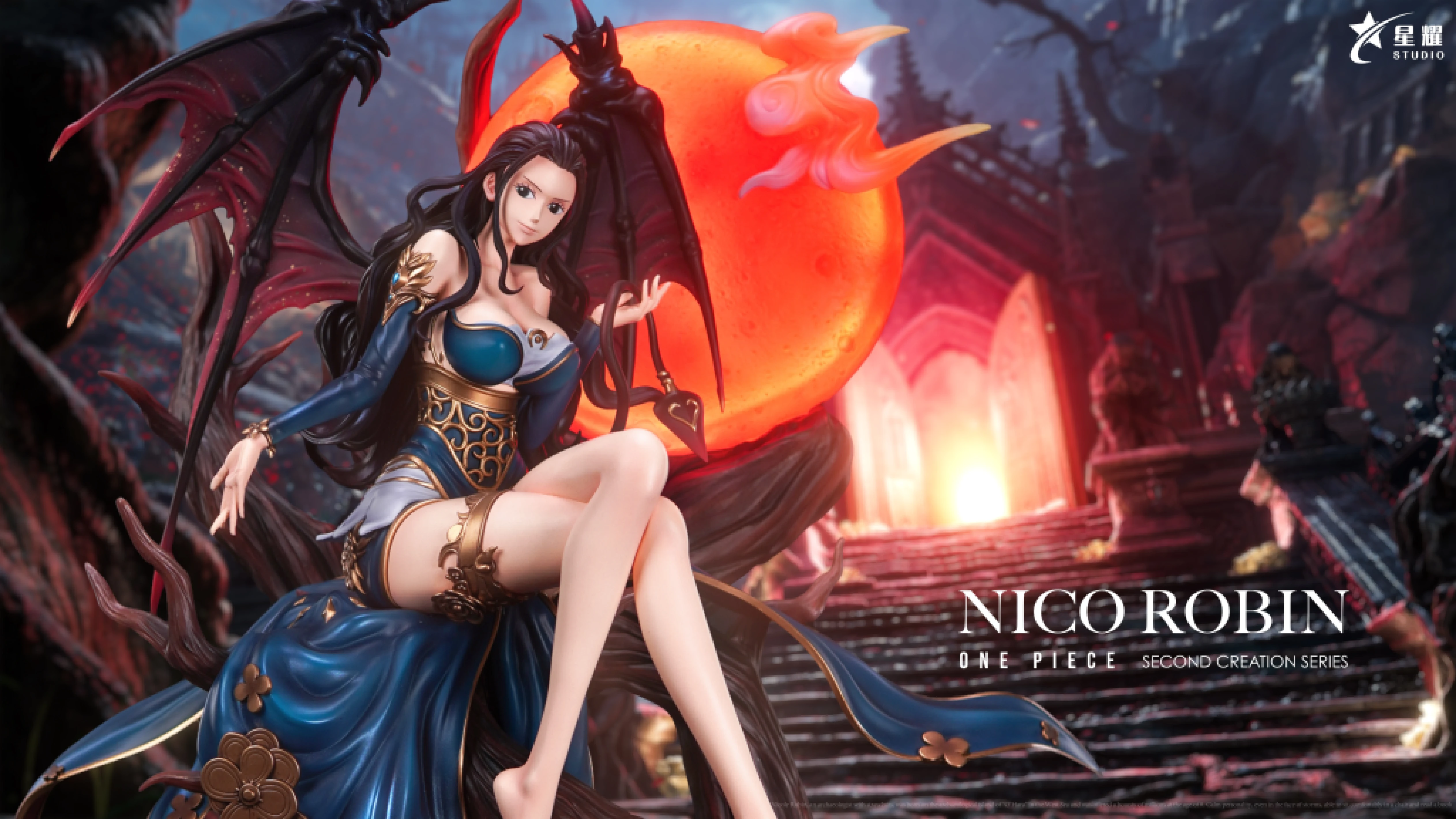 【預購】【海外真實限量100體】星耀 STUDIO 限量雕像-惡魔之子-羅賓