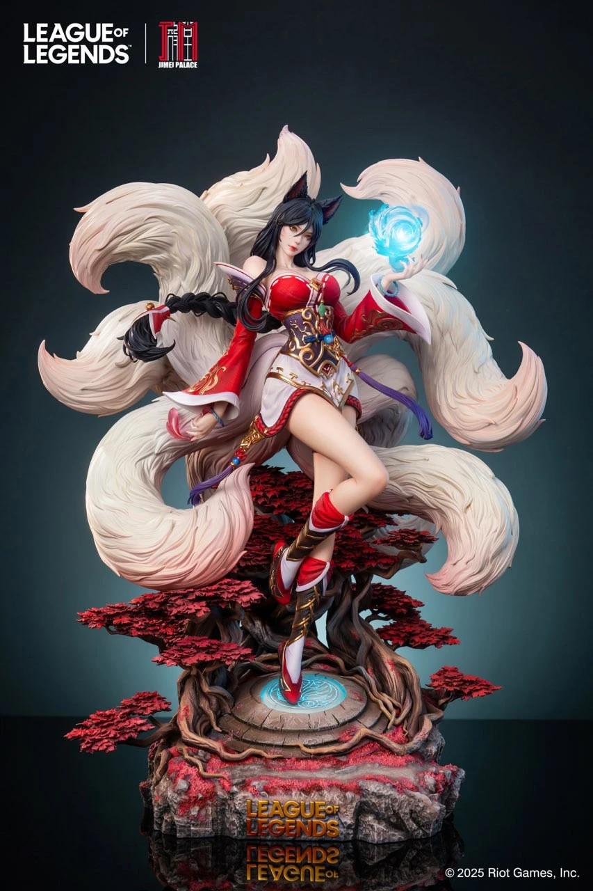 【補款】集美殿堂 正版授權 《英雄聯盟》九尾妖狐 阿狸  限量雕像