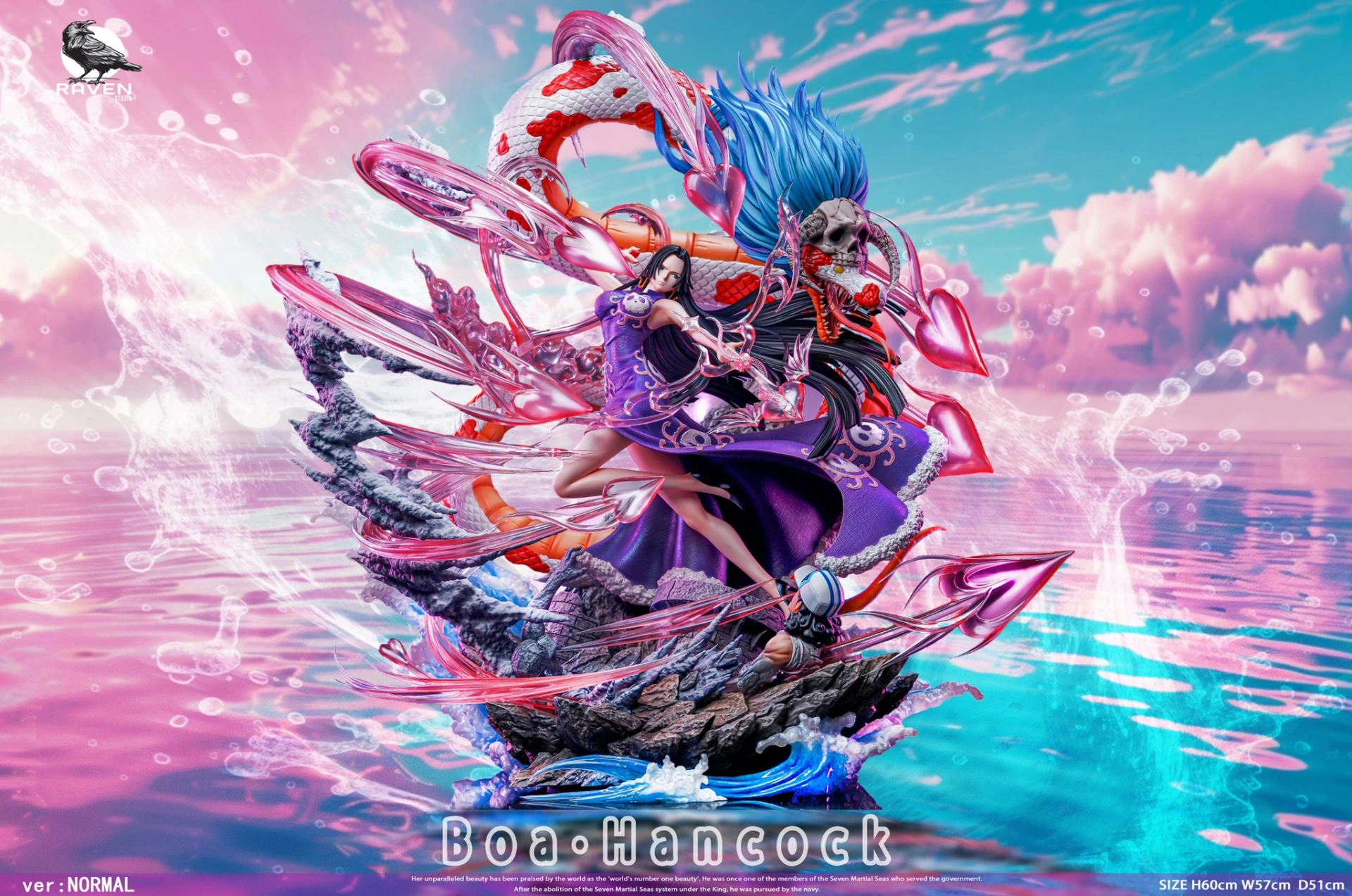 【補款】渡鴨 Raven Studio 波雅•漢庫克 女帝 七武海系列第一彈 海賊王