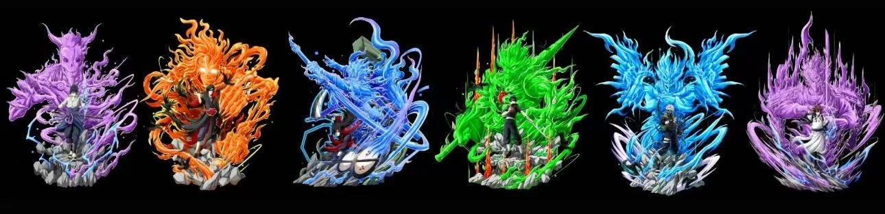 【補款】 十年百忍 須佐卡卡西  火影忍者 全球限量200體