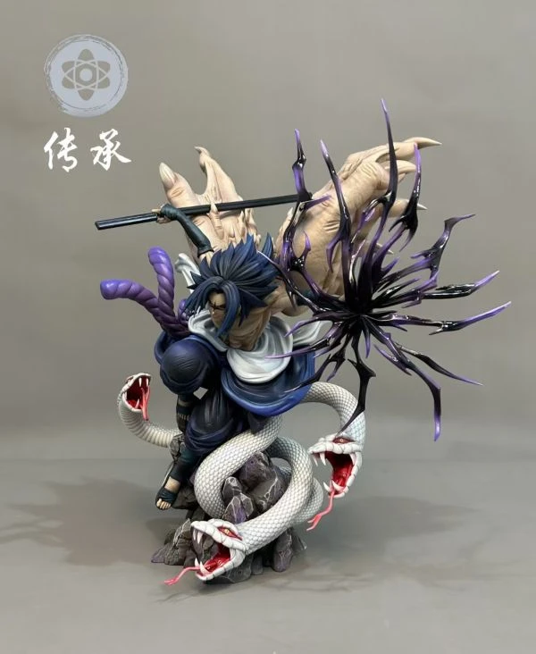 【現貨】 傳承工作室 咒印佐助  火影忍者 高度36CM