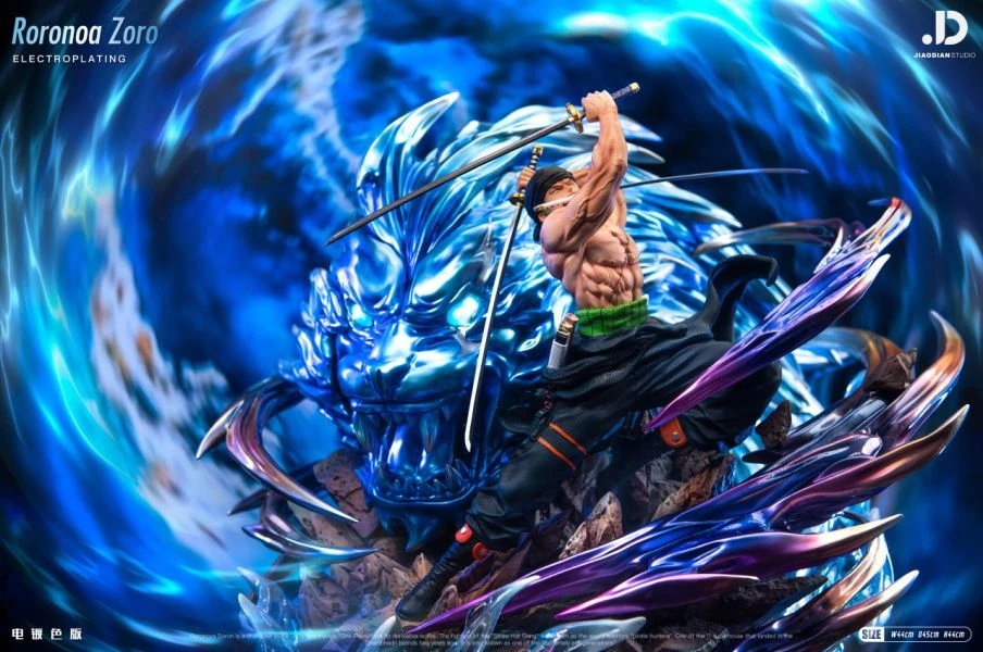 【現貨】焦點索隆 JD studio  索隆 極虎狩 電鍍版本 海賊王  燙手貨