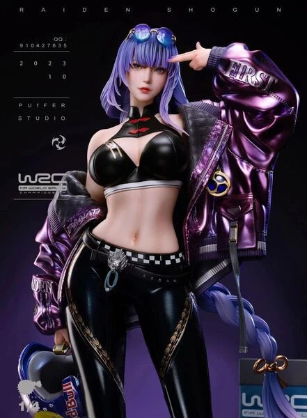 【現貨】Puffer Studio 原神 可月兌 賽車女郎 雷電將軍  豪華典藏版本 僅有4體