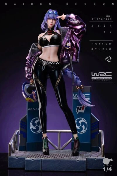 【現貨】Puffer Studio 原神 可月兌 賽車女郎 雷電將軍  豪華典藏版本 僅有4體