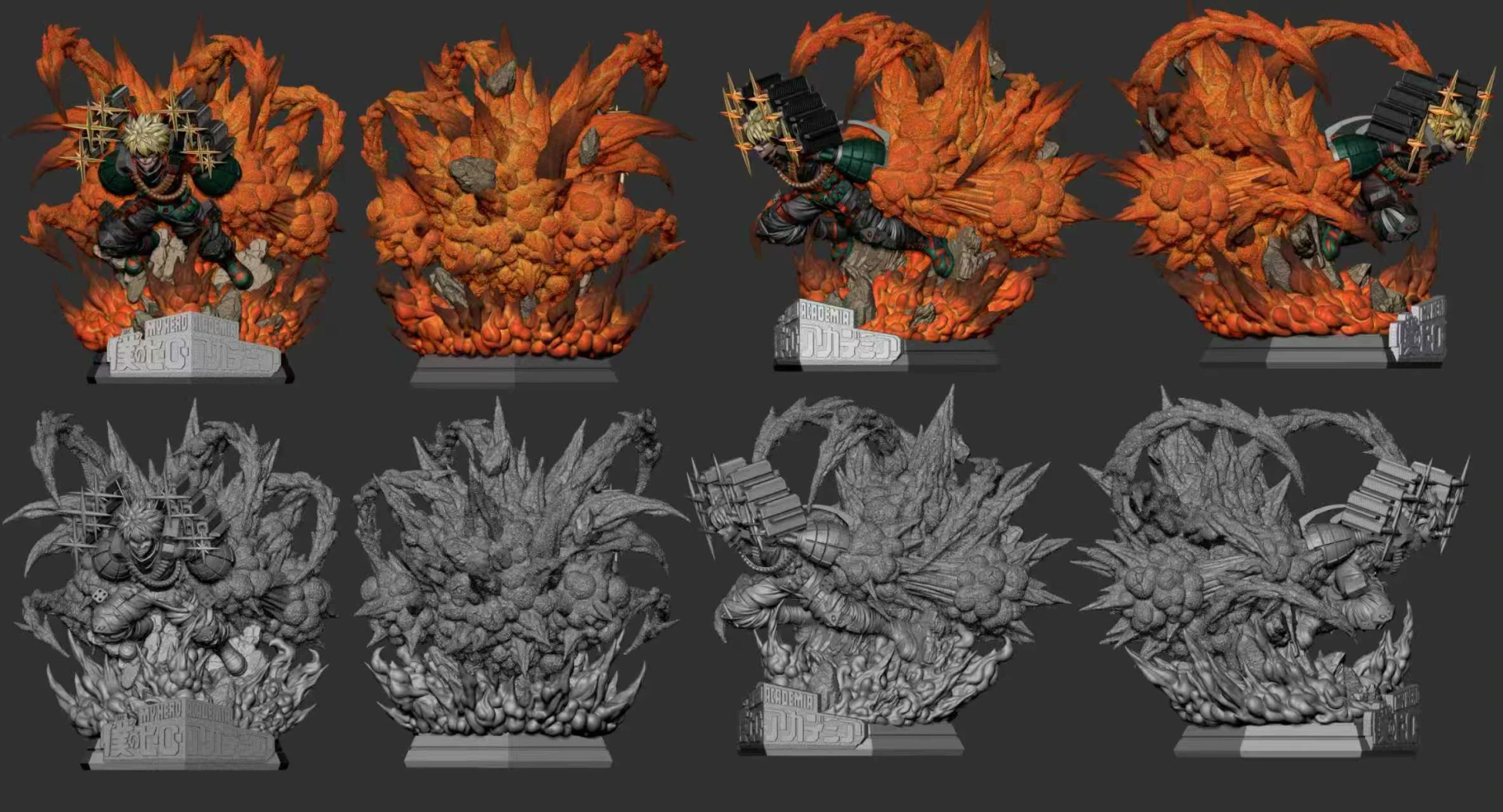 【預購】HERO Studio－爆豪勝己 我的英雄學院