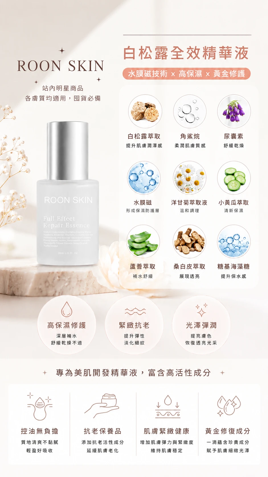 白松露全效精華液