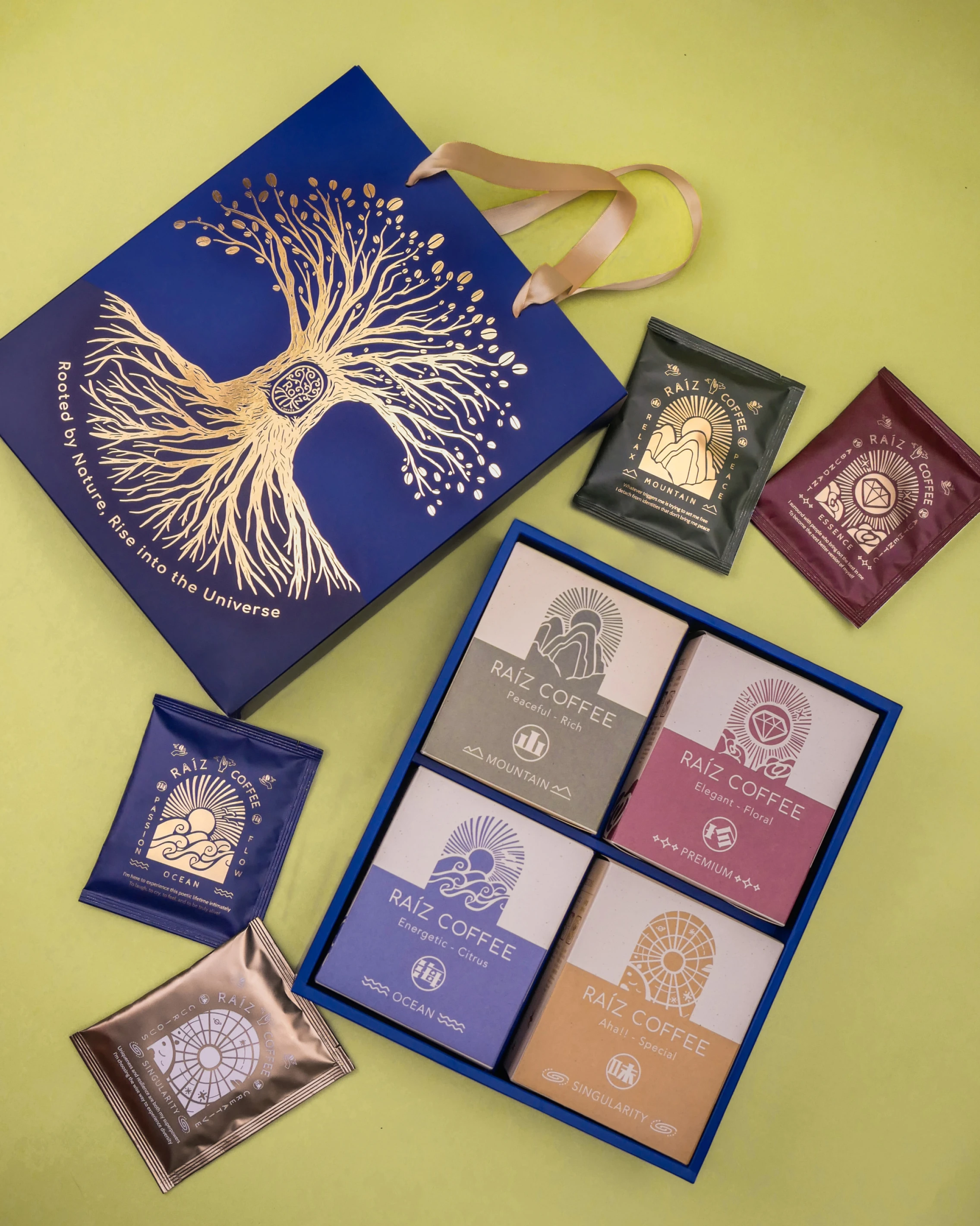 「山珍海味禮盒」Raíz 咖啡根 精品耳掛 32入
