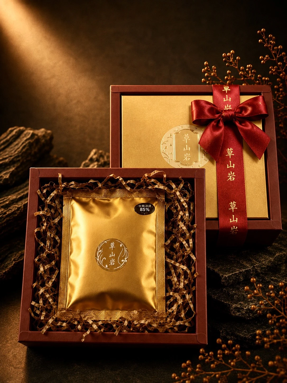 牛樟芝  75% ~ 85%  天然巧克力 1盒6片