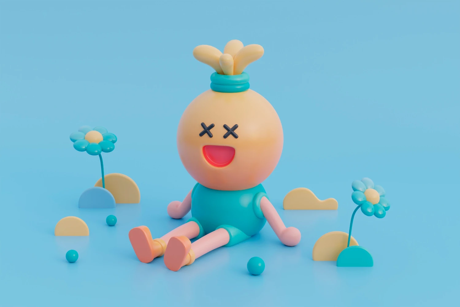 【 Lisa專屬賣場 】懶惰包子｜3D公仔