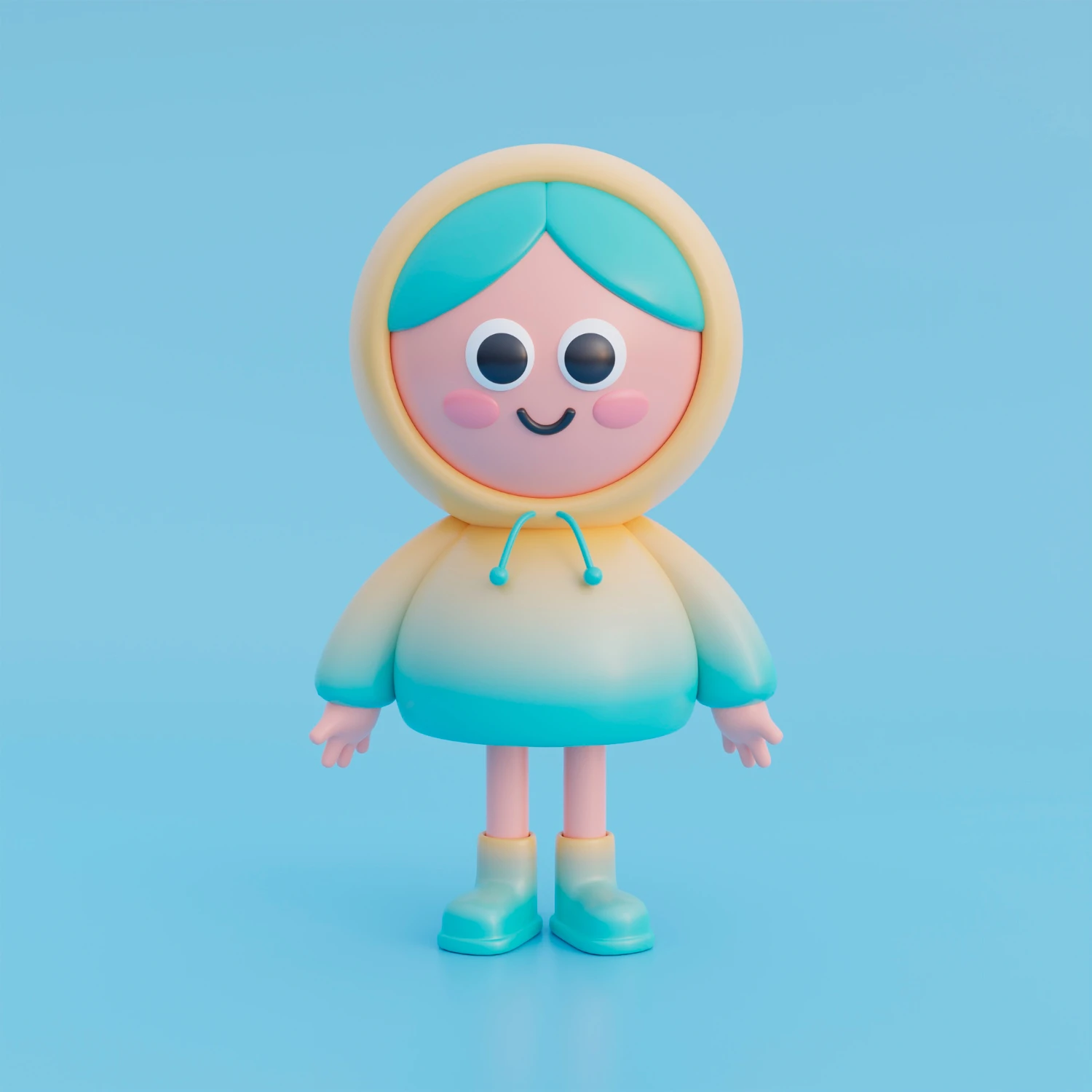 【 BEIPU x RAIN 】雨中Alsa｜3D公仔