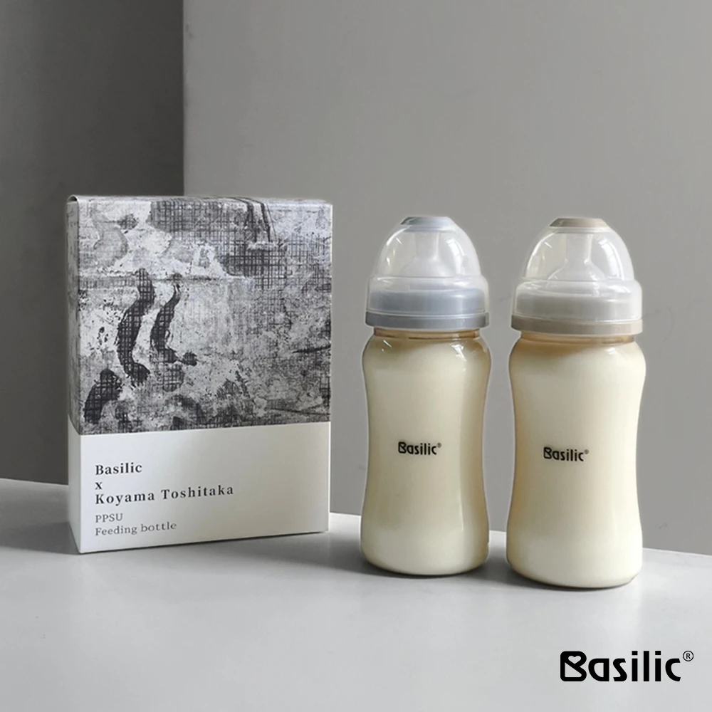 貝喜力克 PPSU防脹氣寬口奶瓶 #存在主義(240ml/2入)