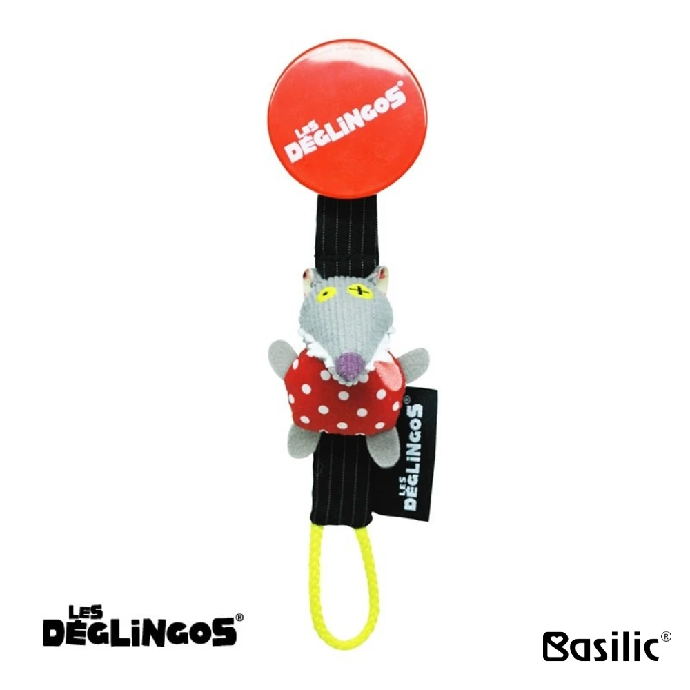 Les Déglingos奶嘴夾-狼
