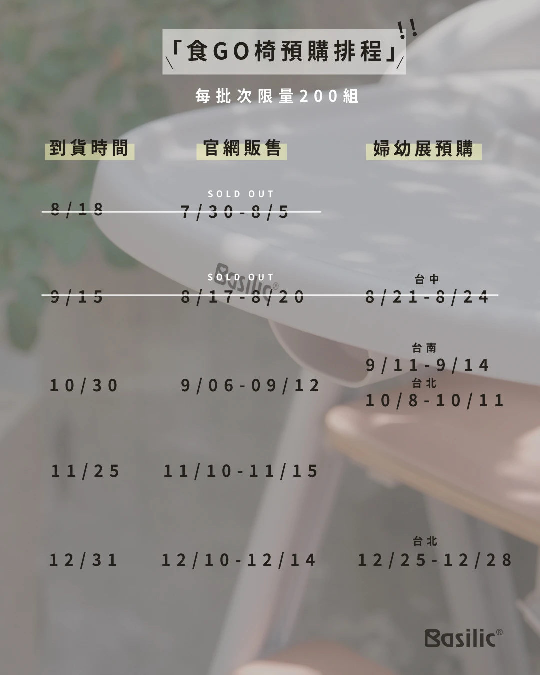 貝喜力克「食GO椅」多功能摺疊成長椅
