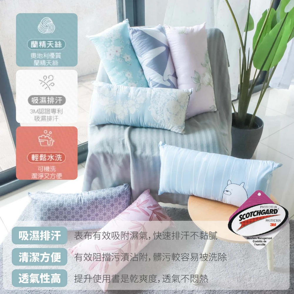 天絲親膚萬用小抱枕｜小老闆周邊
